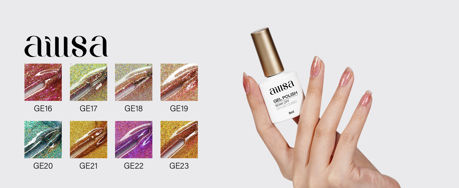 glitter gel nail polish