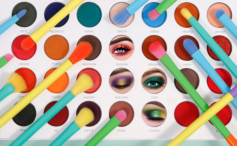 makeup brushes
