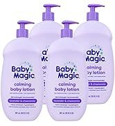 Baby Magic Calming Lotion 30oz Pack of Free of Parabens Phthalates Sulfates and Dyes, Lavender & ...