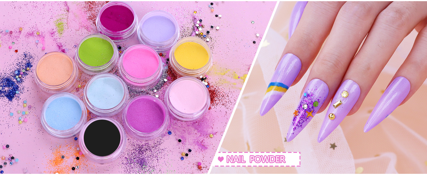 complete acrylic nails kit