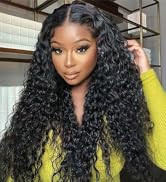 Kapelli Hair 13x4 Lace Frontal Closure Water Wave Regular HD Lace, 200% Density, 100% Brazilian V...