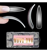 NOVO OVO XXL Curved Almond Stiletto Nail 