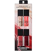 e.l.f. Glow Reviver Quad Goals Lip Oil Kit, Lip Gloss For A High-Gloss Finish & Sheer Wash Of Col...