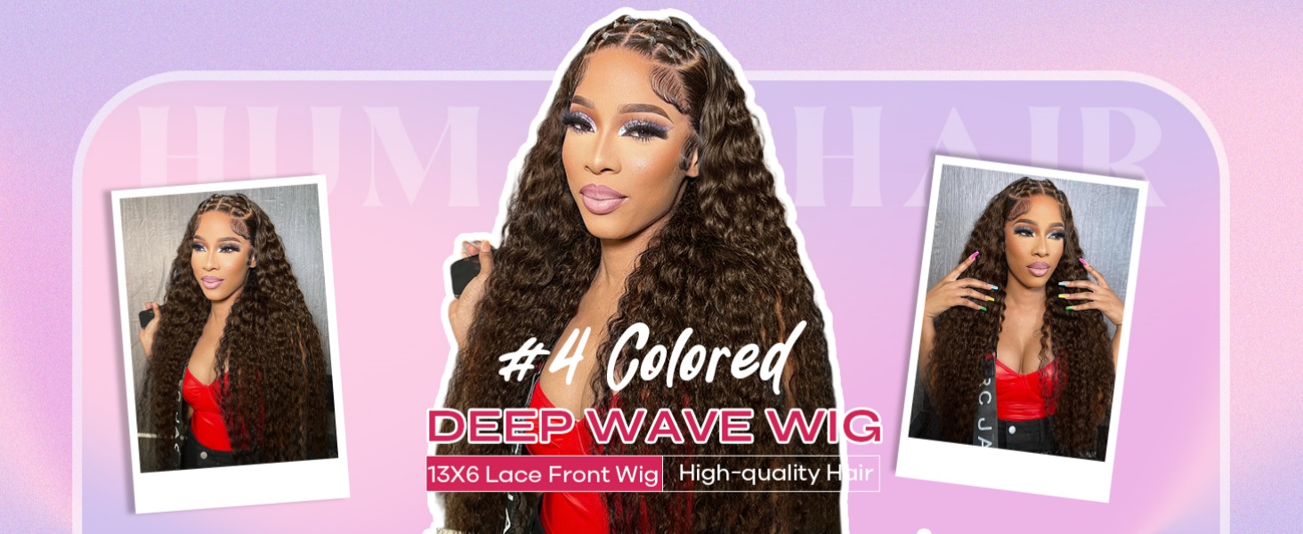 chocolate brown lace front wig