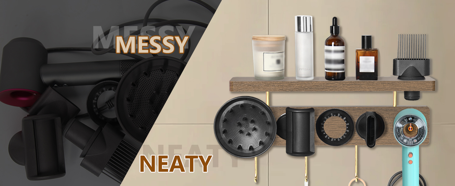 For Dyson Supersonic Hair Dryer Wall Mount Stand Holder