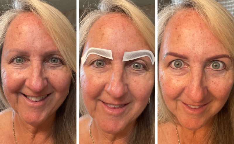 Eyebrow Tattoo Stickers