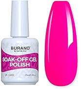 BURANO Gel Nail Polish, Gel Gel Polish 15ml Summer Gel Colors Gel Neon Gel Soak Off UV Led Nail L...