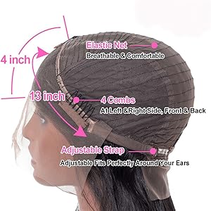 13X4 lace cap