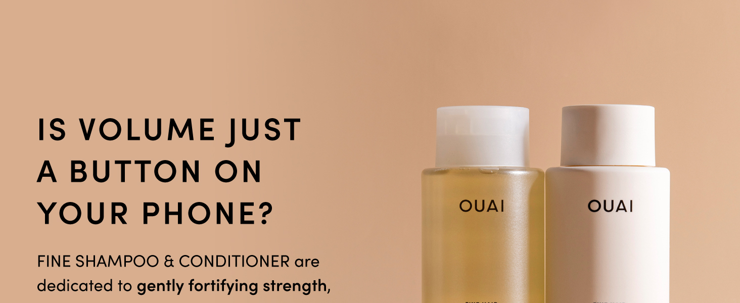 Discover our shampoo and conditioner set for fine hair