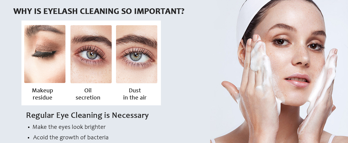 eyelash cleaning kit A gift for women