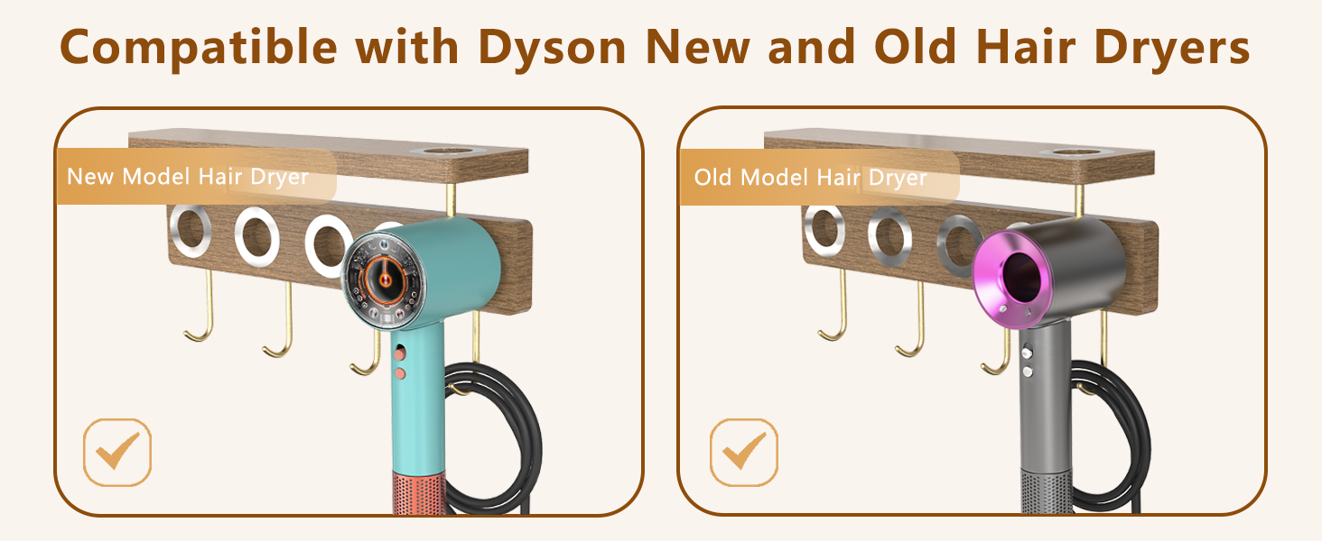 Hair Dryer Wall Mount Holder