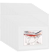 US Art Supply 24-Pack of 8 X 10 inch Professional Artist Quality Acid Free Canvas Panel Boards fo...