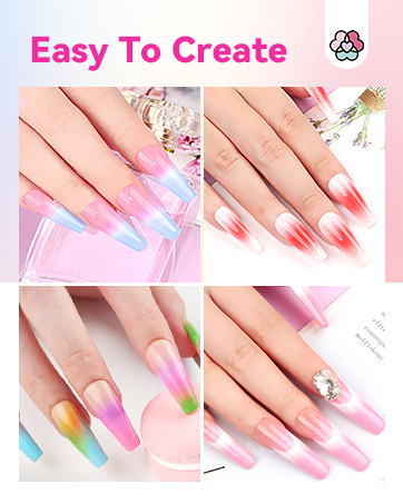 airbrush gel nail polish