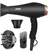 Hair Dryer 1875W, Negative Ionic Fast Dry Low Noise Blow Dryer, Professional Salon Hair Dryers wi...
