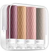 YEALIFE Travel Bottles for Toiletries, TSA Approved 3.4oz Travel Size Containers, BPA Free Leak P...
