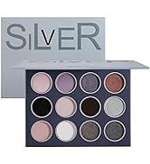 Natural Neutral Smokey Matte Shimmer Eyeshadow Makeup Palette, Afflano Pigment and Blending Earth...