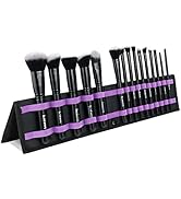 Cosmetic Makeup Brushes Set Portable Foundation Brush 15pcs Black Kabuki Eyeshadow Concealer Lash...