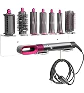 Affogato Acrylic Wall Mount Holder Compatible with Dyson Airwrap Styler and Accessories Organizer...