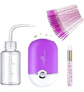 AREMOD Eyelash Extension Supplies with USB Mini Lash Dryer 50 Lash Shampoo Brush 1 Nose Blackhead...