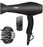 Hair Dryer 1875W, Negative Ionic Fast Dry Low Noise Blow Dryer, Professional Salon Hair Dryers wi...