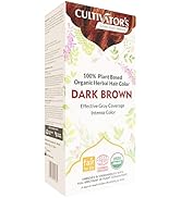 Cultivator's Organic Hair Colour - Organic Herbal Hair Colour for Women and Men - Ammonia Free Ha...