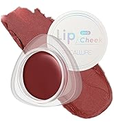 FOCALLURE Velvet-hazy Matte Cheek Lip Mud Dual-use For Lips And Cheek Lip Clay High Pigment Lipst...