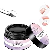Gellen 30g Solid Nail Glue Gel for Press Ons, Long-Lasting Strong UV Gel Glue for Nail Tips and A...