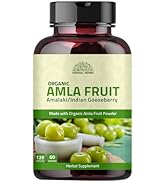 Amla Capsules (Phyllanthus Emblica) – Amalaki amla 120 Capsules | Natural Antioxidants Superfood ...