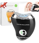 USB Rechargeable Safety Fingernail Trimmer for Baby (Black)