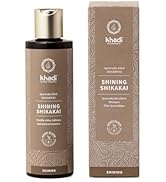 KHADI SHINING SHIKAKAI Ayurvedic shampoo,100% natural, silicone & sulfate-free, Shikakai & Aloe V...