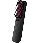 5000mAH USB Rechargeable Cordless Hair Straightener Brush, 0.51lb Lightweight Mini Design Fast Ch...
