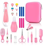 Qunlions life Baby Grooming Kit, Infant Safety Care Set with Hair Brush Comb Nail Clipper Nasal A...