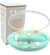 Rechargeable Baby Nail File, Fansidi Electric Baby Nail Trimmer for Newborn Infant or Toddler Toe...