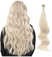 ABH AmazingBeauty Hair Blonde Hair Extensions 14 Inch I Tip Hair Extensions Human Hair 50Gram/100...