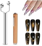 Ideal Swan 2Pack 3 IN 1 Cat Eye Nail Magnet, Cylinder Cat Eye Magnet for Cat Eye Gel Polish Multi...