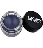 Mommy Makeup Waterproof Gel Eyeliner Pot in Blue Angel (Classic Navy Blue) | Long Wear Cream Eye ...