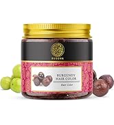 Buddha Natural Burgundy Hair Color Powder- Achieve A Stunning Burgundy Shade With Ease (50.00 G (...