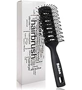 Vent Hair Brush, 11 Row Vented Hairbrush for Men and Women, Vent Brushes With Ball Tipped Bristle...