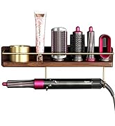 Affogato Wall Mounted Holder for Dyson Airwrap Styler Hair Curling Wand Brush Barrel Bathroom She...