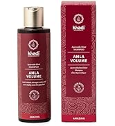 KHADI AMLA VOLUME Ayurvedic shampoo, 100% natural, silicone & sulfate-free, promotes hair growth,...