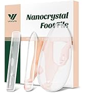 VANWIN Glass Foot File, Callus Remover for Feet Foot Scrubber Dead Skin Remover with Nano Micro-A...