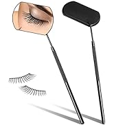 Buqikma Large Lash Mirror for Eyelash Extension Detachable Stainless Steel Eyelash Makeup Mirror ...