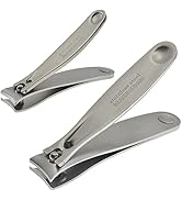 Camila Solingen Set of Fingernail Clipper and Toenail Clipper for Manicure and Pedicure - Profess...