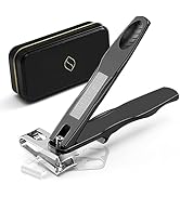 FERYES 360° Rotating Nail Clippers for Seniors, Long Handle Fingernail Clippers for Men and Women...