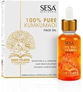 sesa Kumkumadi Face Oil - 100% Pure Kumkumadi Tailam, Radiant & Glowing Face, Skin Lightening & B...