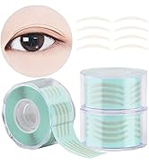 1800 PCS Breathable Eyelid Tape, Lorvain 3 Rolls Single-sided Eye Stickers Sticky Natural Invisib...
