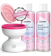 Alyfini Makeup Cleaning Tool Kit - Electric Makeup Brush Cleaner Machine and Makeup Brush Sponge ...