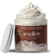 Amallow 100% Grass Fed Beef Tallow for Skin Care - Face + Body - Whipped Moisturizer - 100% Natur...
