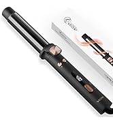 Curling Iron Automatic Hair Curler, WeChip 1.25 Inch Rotating Curling Iron for Long Short Hair to...