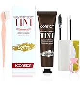 2024 Upgraded Eyebrow & Eyelash Color Kit, 1 Step 25ml 30 Pcs Professional Eye Brow Eye Lash Colo...